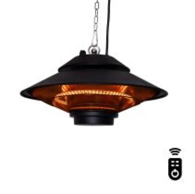 Heater Albano 1500W - with remote control | Black