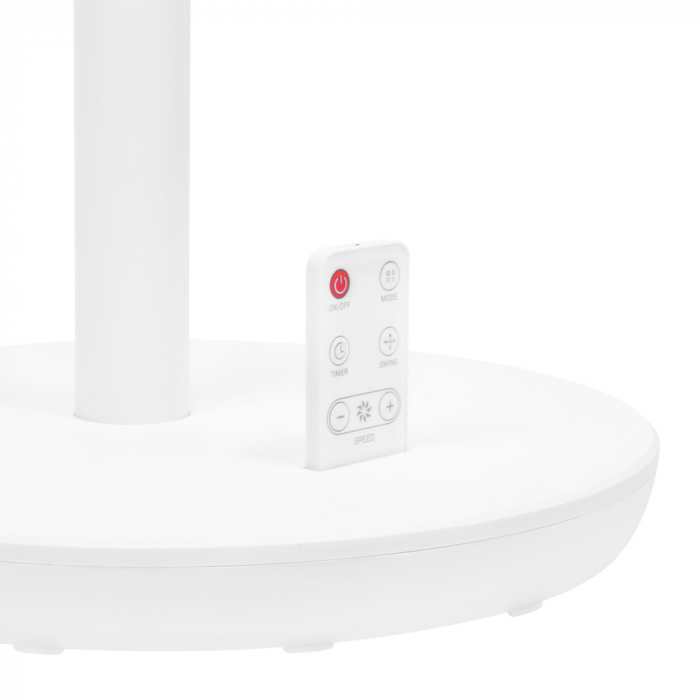 BREEZE Standventilator - 98cm - Leise - Weiß | Inklusive Fernbedienung
