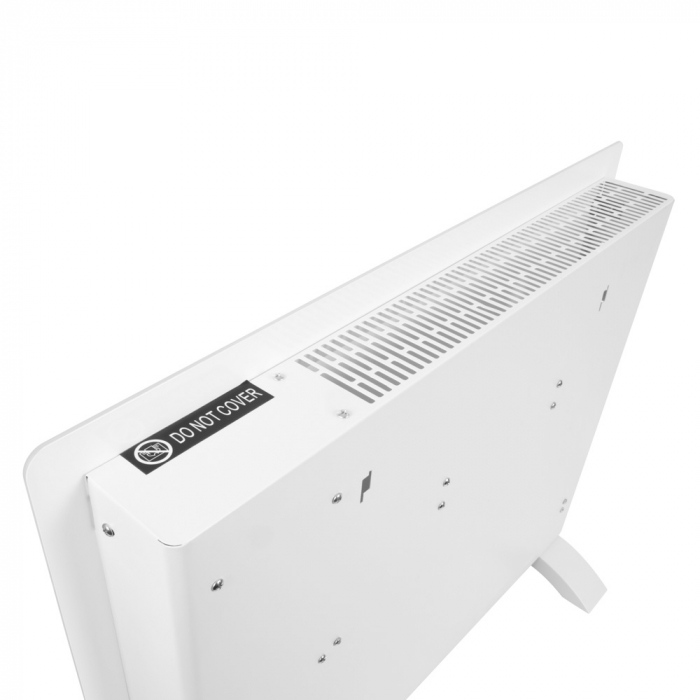 Glasplatten-Konvektorheizgerät – 1500W – Weiß | Manuelle und WLAN-Steuerung