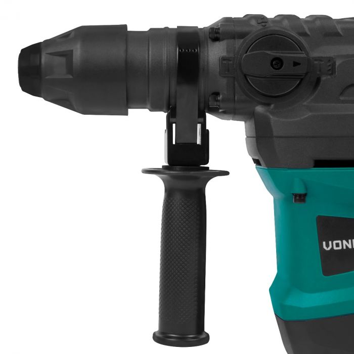 Rotary hammer drill 1500W- 6 Joule - SDS plus - 4 functions | Incl. drills and chisels