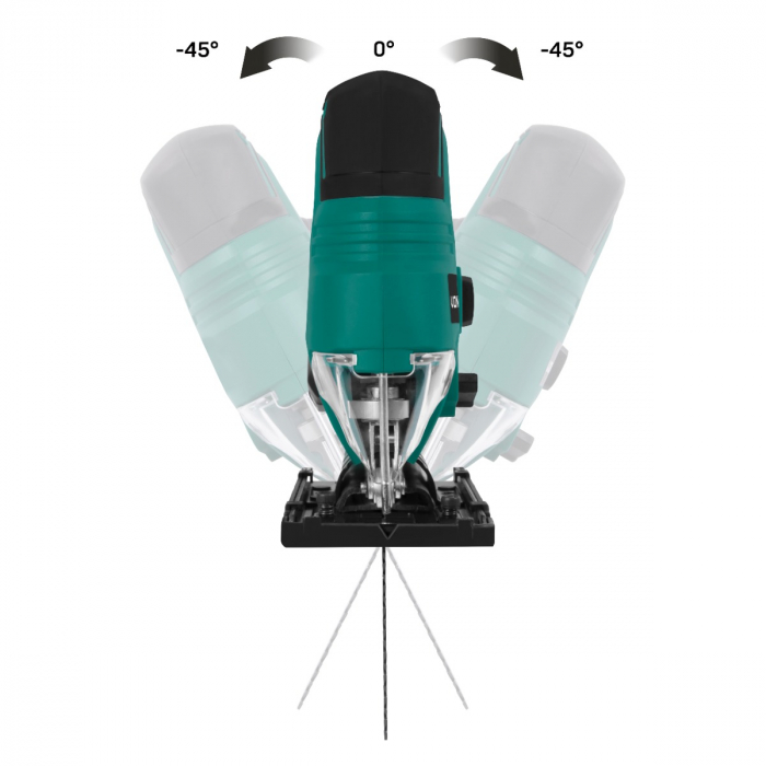 Jigsaw 20V – 2.0Ah – Ergonomic barrel grip  | Incl. battery and quick charger