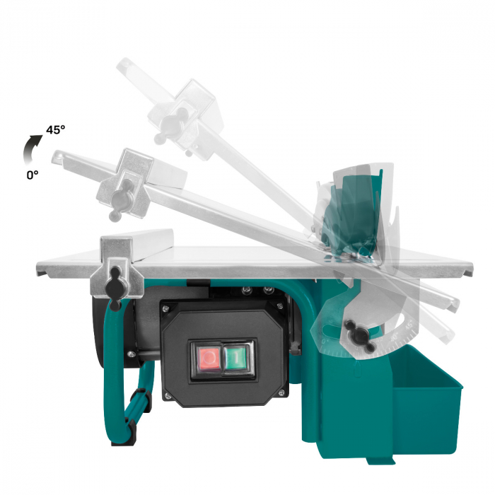 Tile Cutter 600W – Ø180mm | Incl. diamond cutting disc