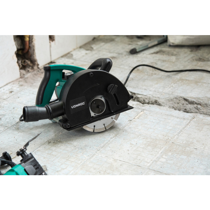 Wall chaser 1700W - 150mm | Set - Incl. 6 diamond discs