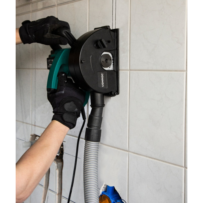 Wall chaser 1700W - 150mm | Set - Incl. 6 diamond discs