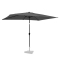 Sonnenschirm Rapallo 200x300cm – Premium-Sonnenschirm, rechteckig | Grau
