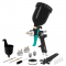 PRO Farbspritzpistole – 600ml – HVLP Design | Inkl. 3 Düsen