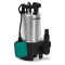 Tauchpumpe 1100W - 20000 l/h - Edelstahl | Schmutz- und Reinwasser