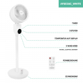 BREEZE Standventilator - 98cm - Leise - Weiß | Inklusive Fernbedienung