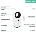 Electric fan heater – 1500W – ceramic – white | bladeless