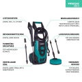 Pressure washer V22-2 2200W - 170 bar | Incl. accessories