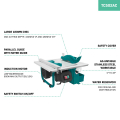 Tile Cutter 600W – Ø180mm | Incl. diamond cutting disc