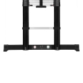 PRO Telescopic ladder - 3,80 m - new 2023 model | softclose & stabilizer bar