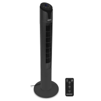 hochwertiger turmventilator 110 cm 3 geschwindigkeitsstufen schwarz inklusive fernbedienung-af505ac-hauptansicht-VONROC