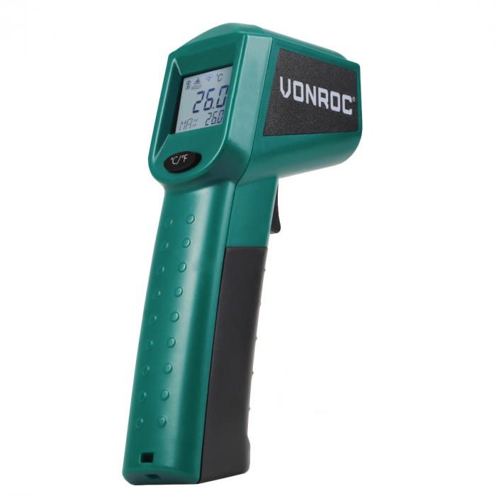 Digitales Infrarotthermometer mit Laser | Messbereich -40 °C bis 530 °C main product photo