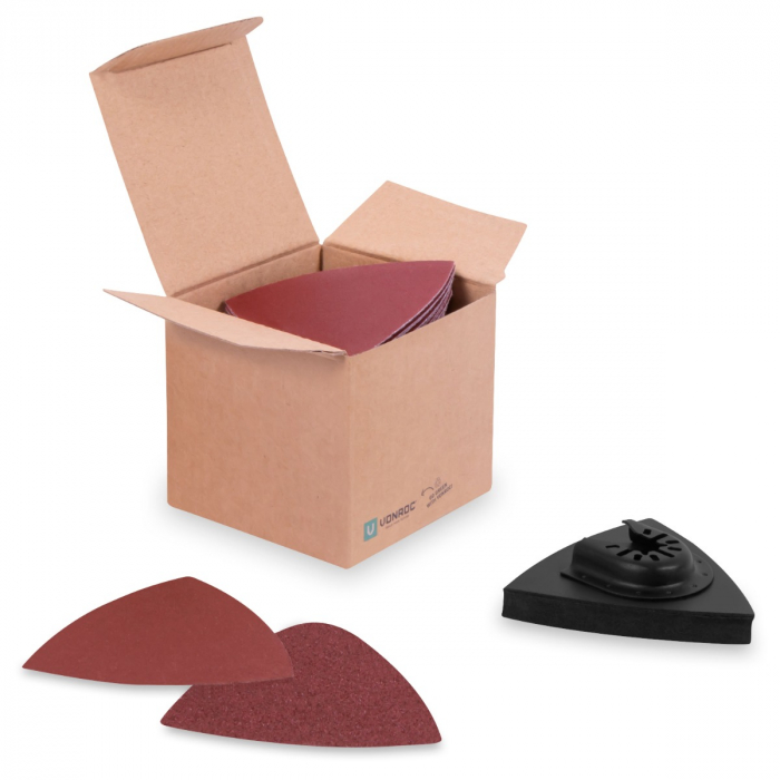 Schleifpapier- & Delta-Pad-Set| 80/82mm - 50 Stück main product photo