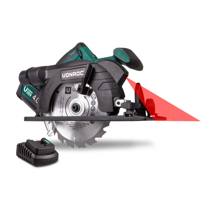 Handkreissäge 20V - 150mm | Mit 4.0Ah Akku und Ladegerät main product photo