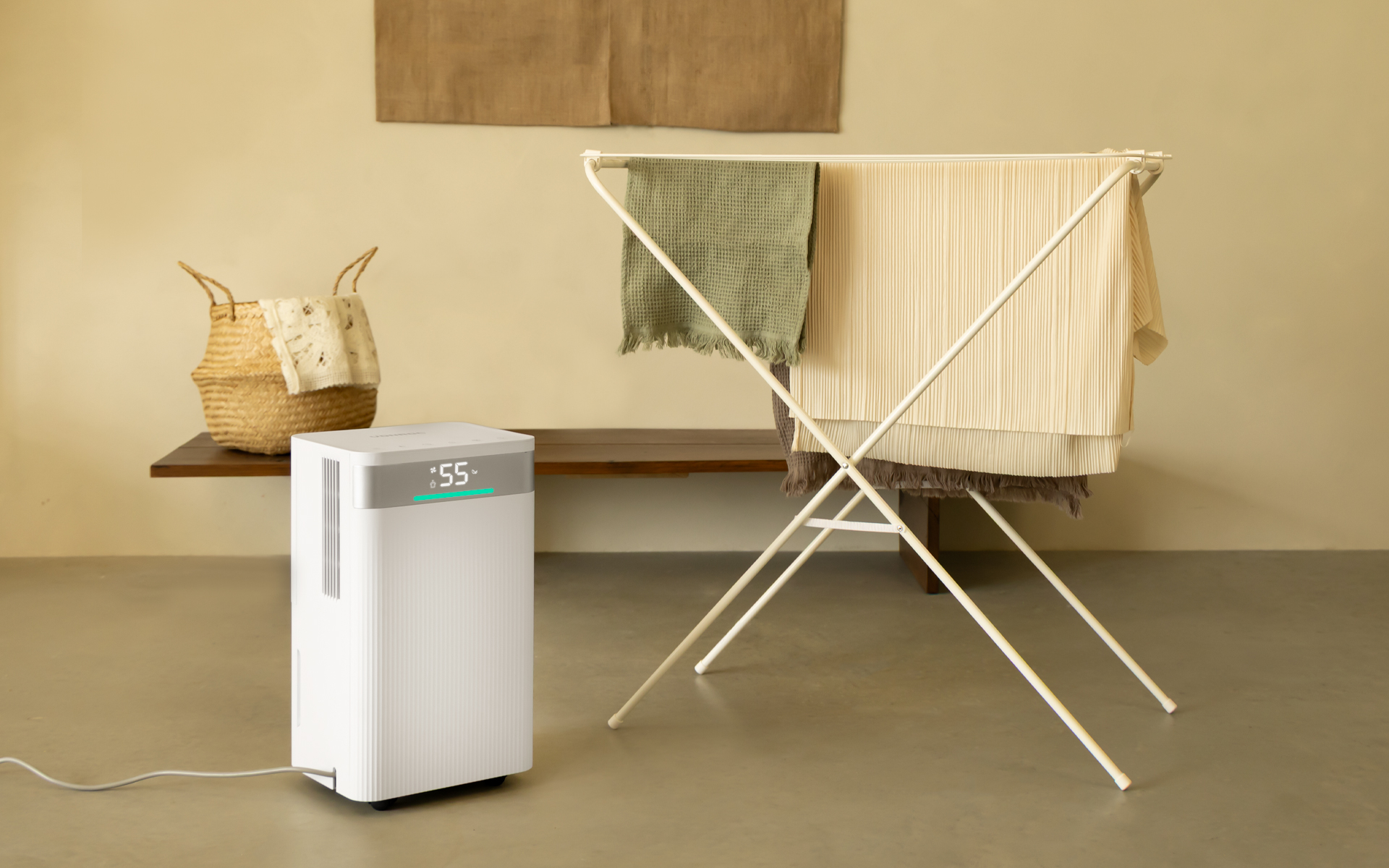 Wäsche besonders schnell trocknen mit dem Vonroc Luftentfeuchter